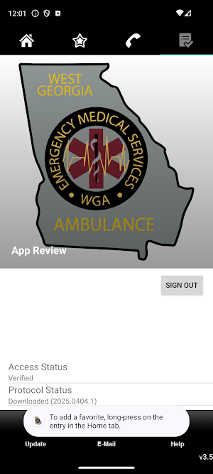 West Georgia Ambulance PCGs Screenshot 1