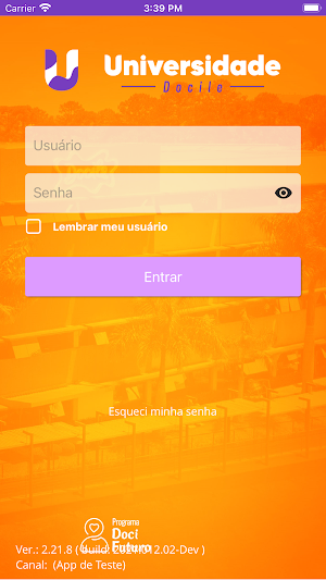 Universidade Docile Screenshot 1