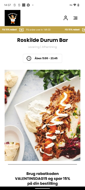 Roskilde Durum Bar Screenshot 1