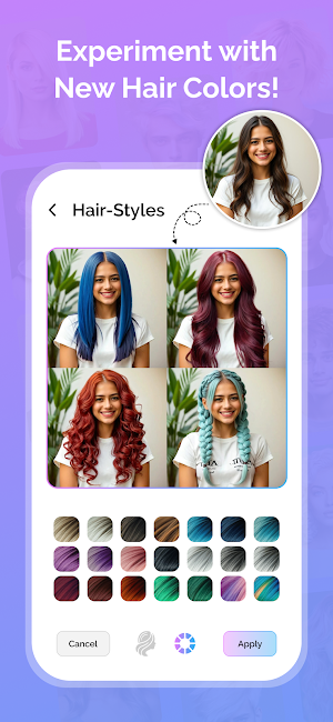 AI Hairstyle : AI Hair Color Screenshot 3