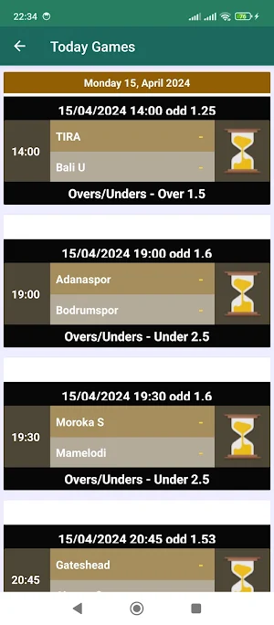 Fixed Matches Over Under 2.5 Screenshot 2