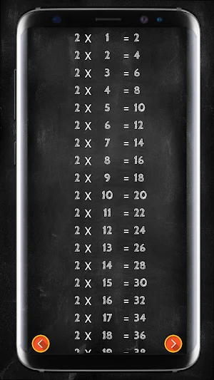 Math Tables Screenshot 3