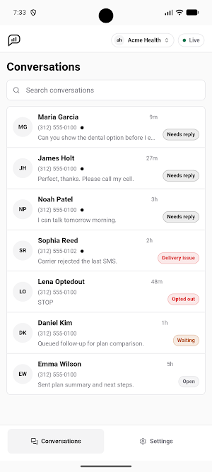 Leadping Screenshot 1