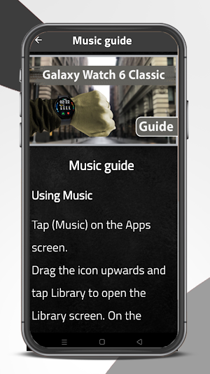 Galaxy Watch 6 Classic Guide Screenshot 2
