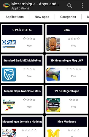 Mozambican apps Screenshot 0