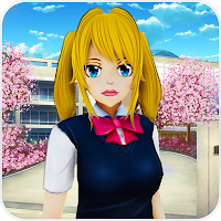 Anime School Girl Life Games