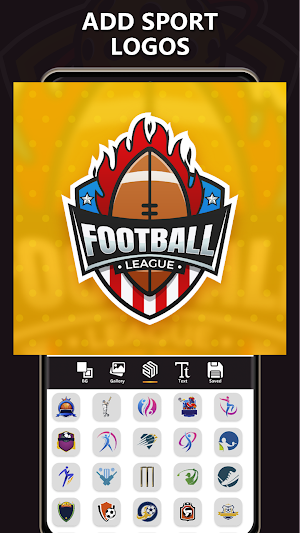 Sports Logo Maker, Soccer Logo Screenshot 2