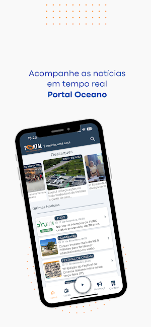 Portal Oceano Screenshot 1