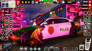 US Police Chase Game Cop Car Screenshot 2