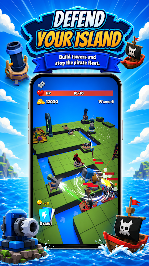 Endless Island TowerDefense-TD Screenshot 3
