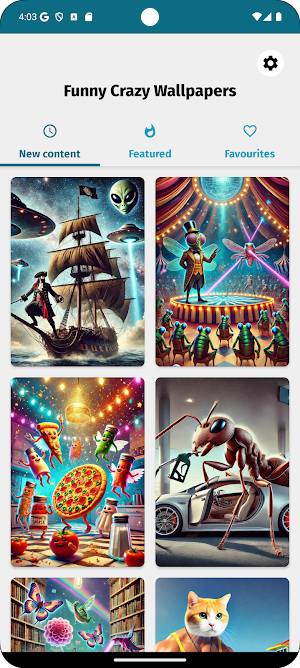 Funny Crazy Wallpapers Screenshot 2