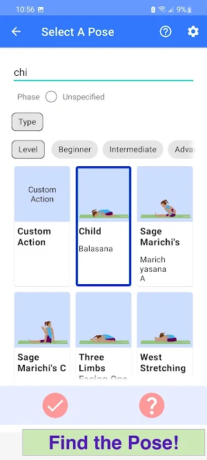 Yoga Sequence Builder Screenshot 2