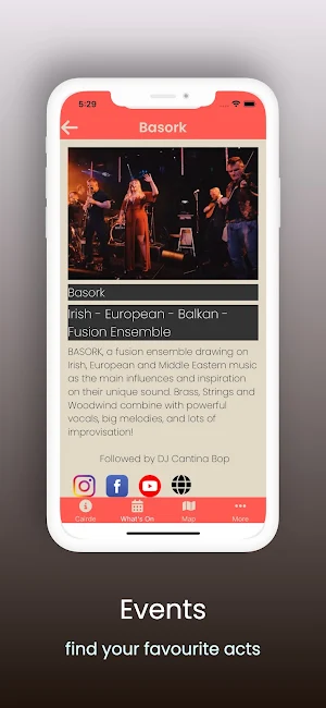 Cairde Arts Festival Screenshot 3