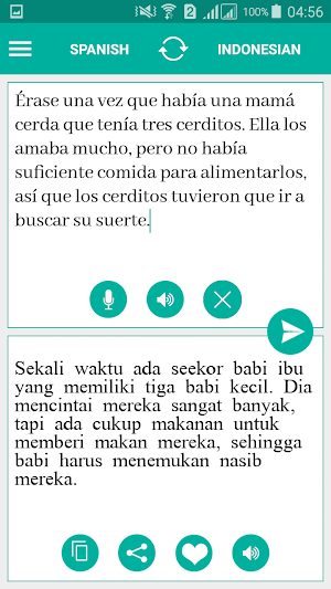 Indonesian Spanish Translator Screenshot 0