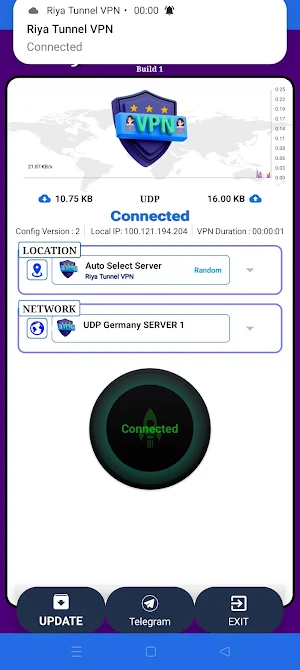 Riya Tunnel VPN Screenshot 2