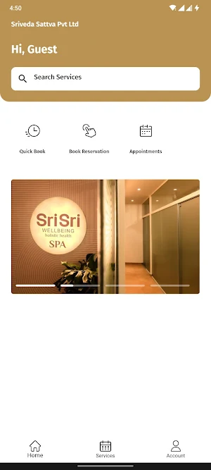 Sri Sri Wellbeing SPA Screenshot 0