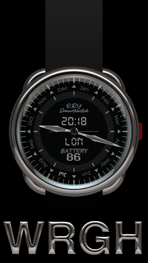 WRGH Wear OS Watchface Screenshot 0