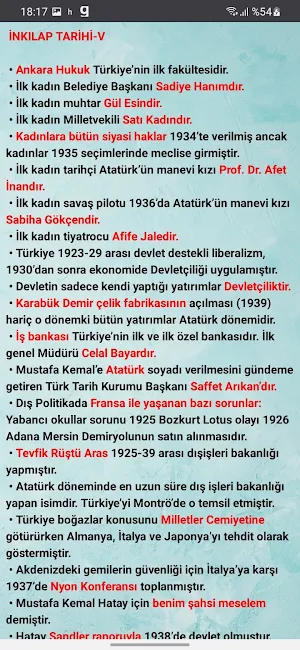 KPSS-Tarih Soruları ve Notları Screenshot 1