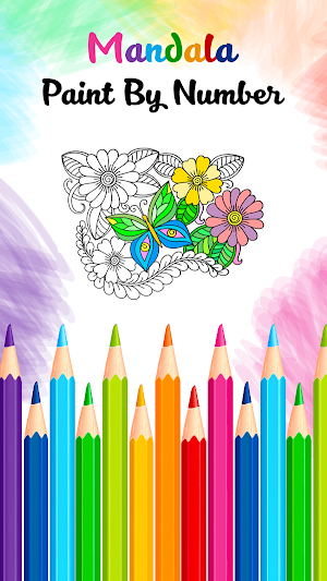 Mandala - Paint By Number Screenshot 0