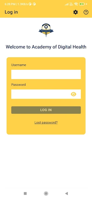 Academy of Digital Health Screenshot 0
