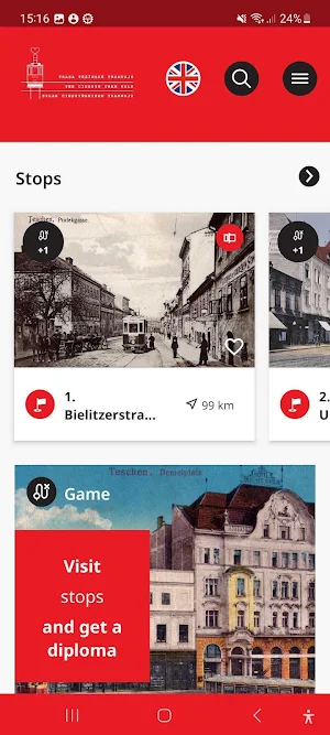 The Cieszyn Tram Walk Screenshot 1