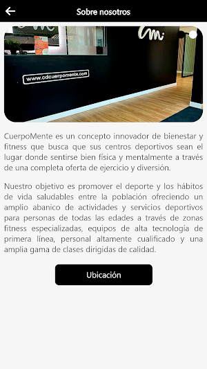 CENTRO DEPORTIVO CUERPOMENTE Screenshot 2