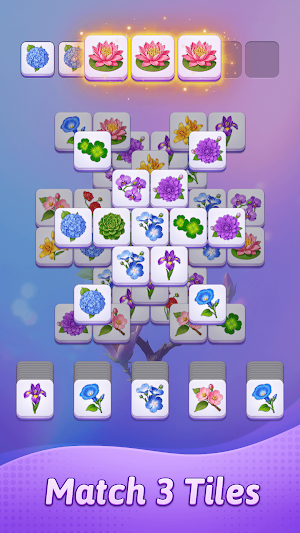 Bloom Tiles: Flower Match Game Screenshot 1