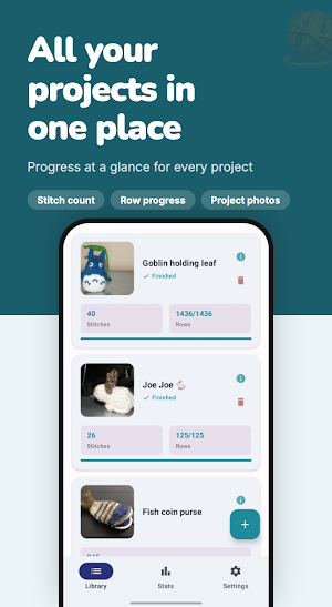 Stitch Counter: Knit Crochet Screenshot 1