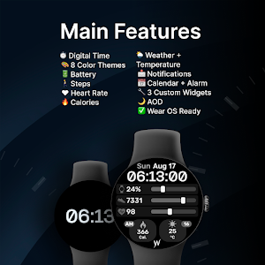 Data Stream Watch Face Screenshot 1