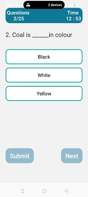 Natural Resources Quiz Screenshot 1