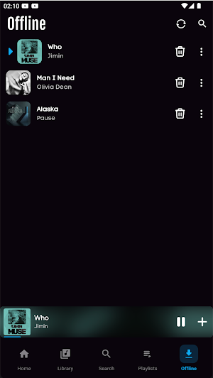 Mp3Juice: Offline Mp3 Player Screenshot 2
