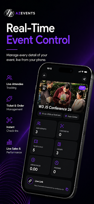 AZEvents Organizer Screenshot 3