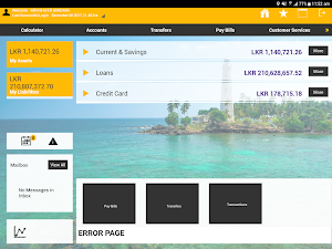 Bank of Ceylon Mobile Banking Screenshot 1