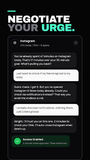 Nudge - App & Site Blocker Screenshot 1