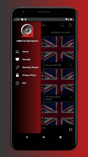 Vibes FM Radio 93.8 App Screenshot 2