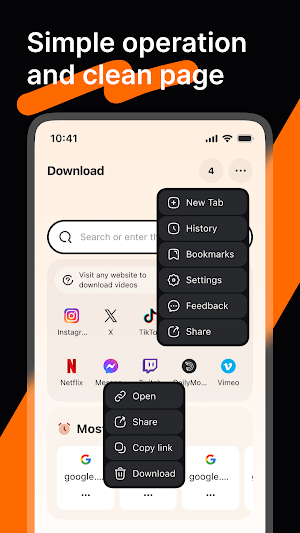 HD Download Player Screenshot 1