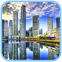 City Rain live wallpaper