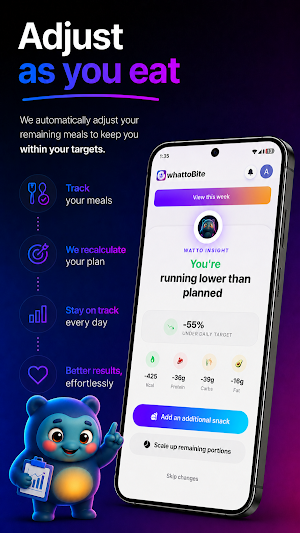 whattoBite - AI Diet Planner Screenshot 3