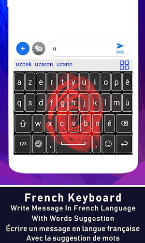 French Language Keyboard App Screenshot 1