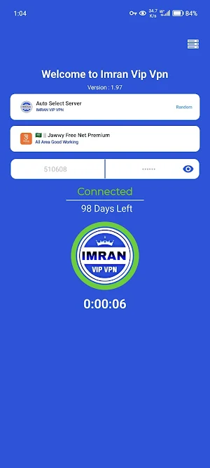 Imran VIP VPN Screenshot 2