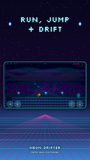 Neon Drifter Screenshot 2