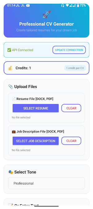Resume Tailor Screenshot 3