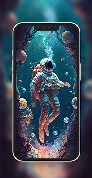 Space & galaxy Wallpaper Screenshot 1