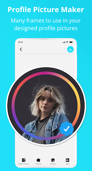 Profile Picture Frame Maker Screenshot 1
