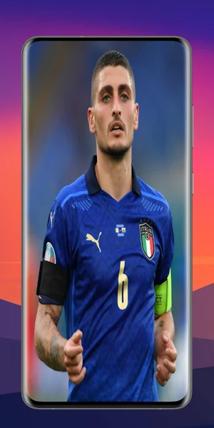 Marco Verratti 4K Wallpaper Screenshot 2