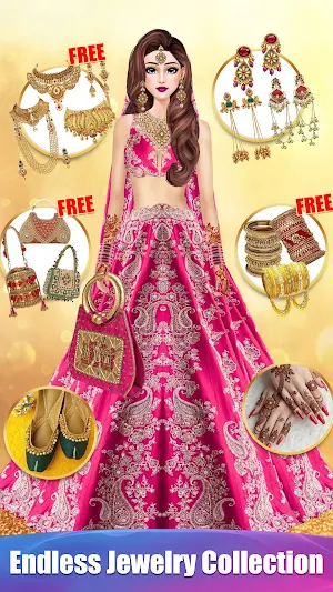 Indian Bride Dress Up Game Screenshot 2