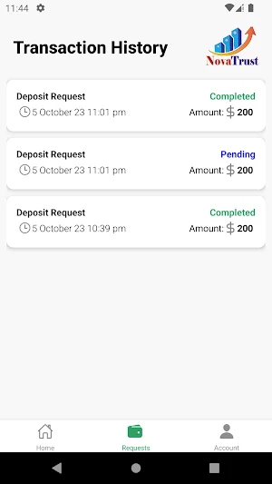 Nova Trust Screenshot 3