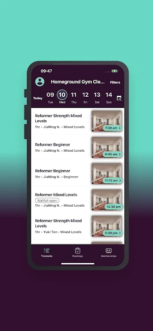 Homeground Gym & Pilates Screenshot 2