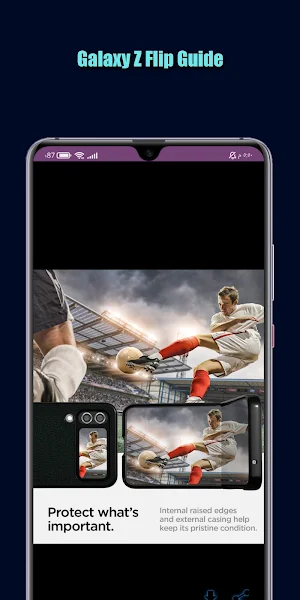 Galaxy Z Flip Guide Screenshot 3