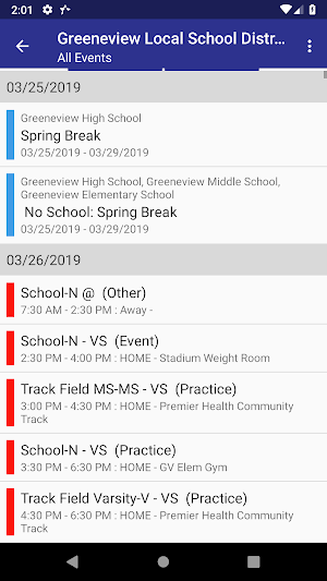 Greeneview Local School District Screenshot 2